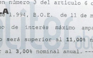 cláusula suelo abusiva