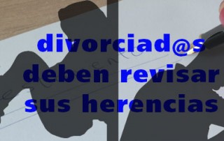 herencias divorciados