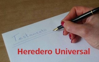 heredero universal