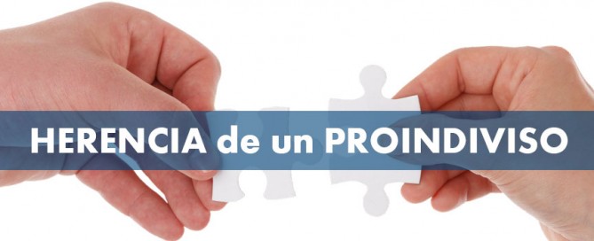 herencia proindiviso, solucion proindiviso