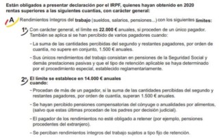 cambios declaracion renta2020