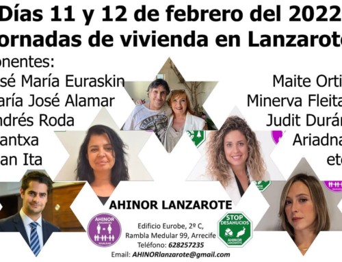 Jornadas de Vivienda en Lanzarote