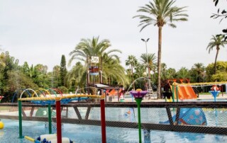 Panorámica instalaciones piscina del Oeste en Valencia