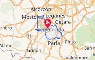Mapa localidad de Fuenlabrada