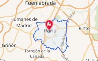 Mapa localidad de Parla