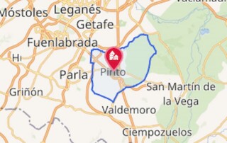 Mapa de Pinto en Madrid