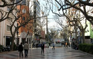 Vista Paseo Germanias en Gandía