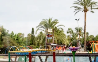 Vista piscina de Benicalap