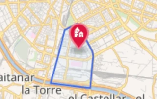 Mapa del Barrio de Malilla en València