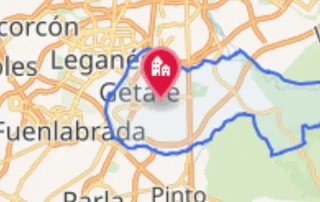 Mapa localidad de Getafe