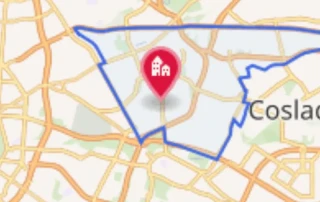 Mapa zona Canillejas en San Blas Madrid