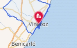 Mapa localidad de Vinaròs en València