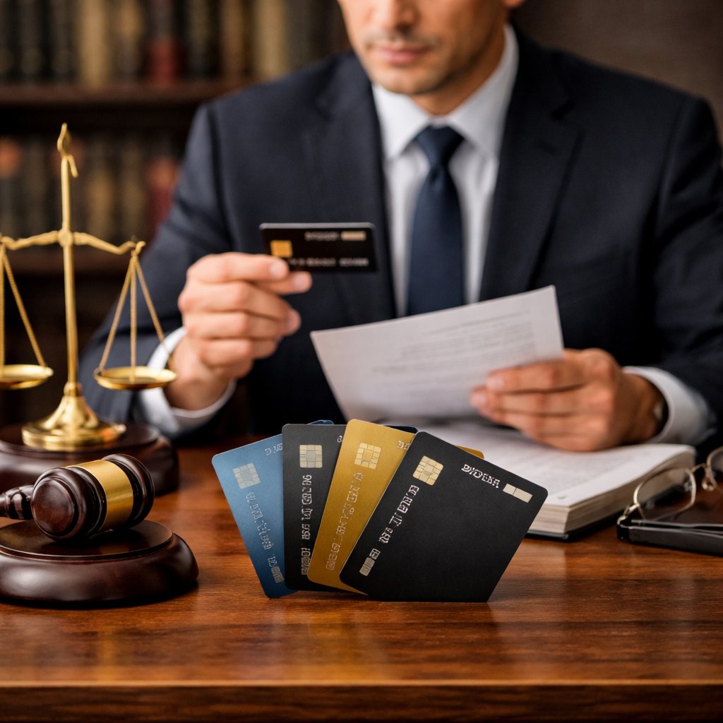 Abogados tarjetas revolving